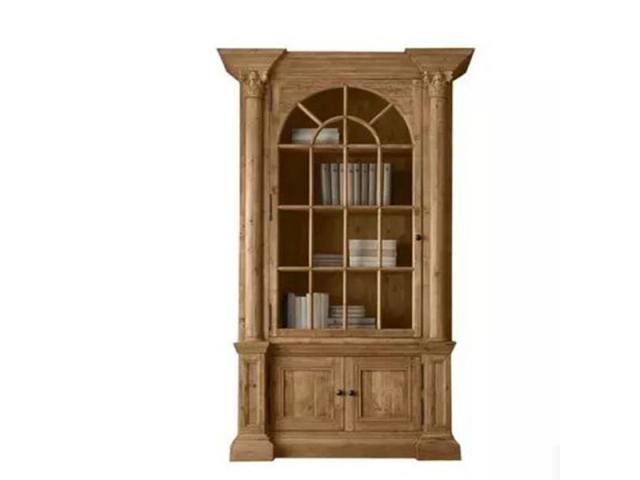 handmade wood bookcase home office furniture