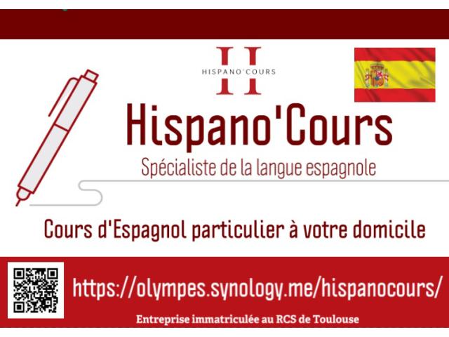 Hispano'Cours :  Professeur  particulier d'Espagnol