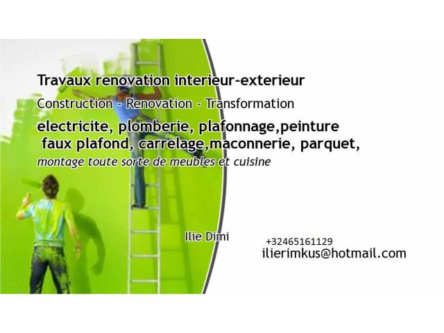 Photo Homme a tout faire peinture image 1/1