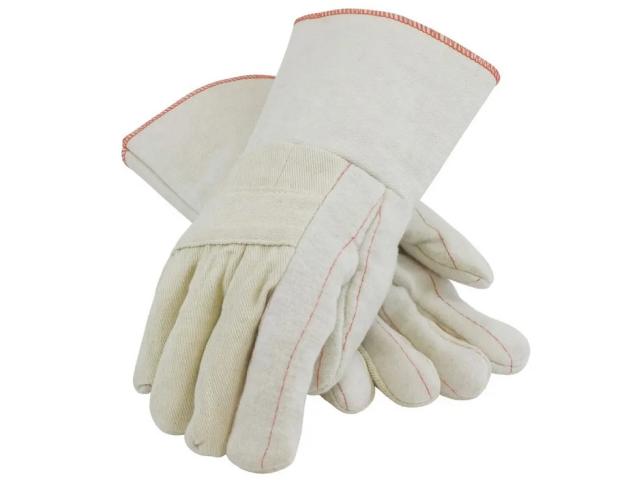 Photo Hot Mill Glove, Cotton Hot Mill Glove, Double Hot Mill Glove image 1/5