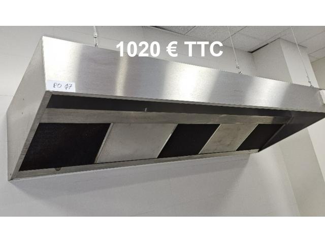 Hotte professionnelle inox         (PO 07)