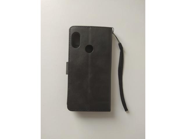 housse de protection de téléphone a rabat avec dragonne avec dragonne