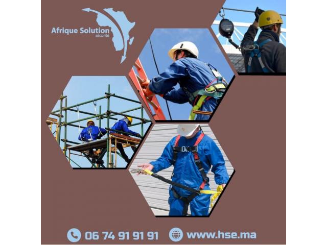 Photo HSE Formation travaux en hauteur Maroc image 1/6