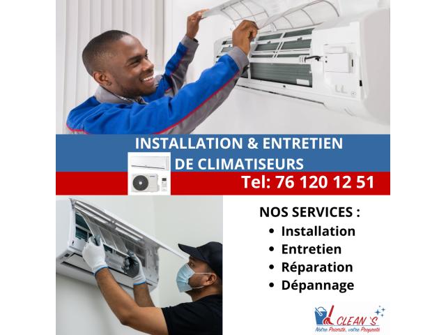 INSTALLATION ET ENTRETIEN DE CLIMATISEURS AU SENEGAL n°1