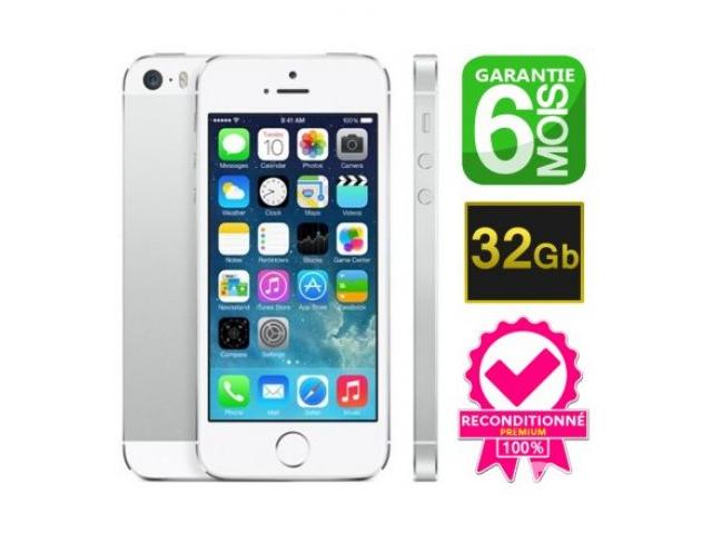 iPhone 5S pas cher, prix -35% reconditionné à neuf !