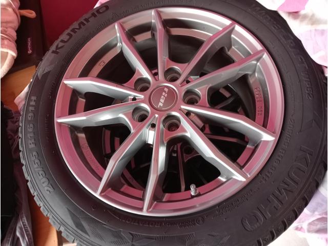 Jantes pneus hiver capteurs pour BMW série 1