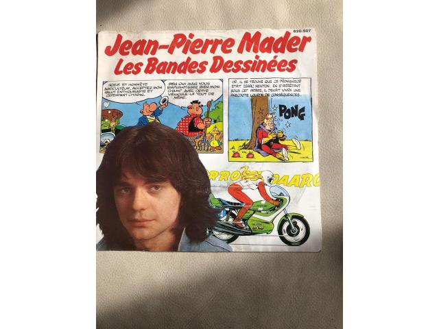 Jean-Pierre Mader, Les bandes dessinées