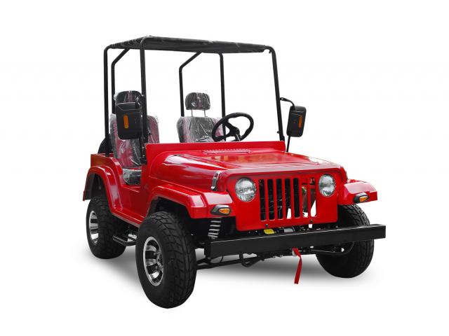 Jeep willys 200cc offroad boite auto + MA  avec treuil electrique