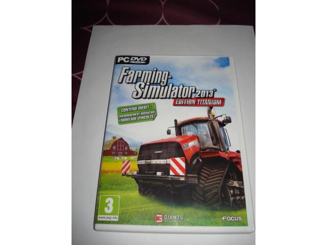 Jeu de PC  DVD : Farming Simulator , TITANIUM