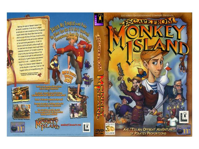 Jeu PS2 Escape from Monkey Island