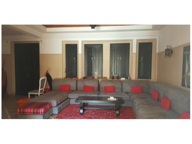 Jolie villa meublee pour longue duree palmeraie marrakech