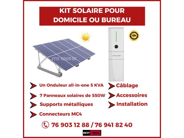 KIT SOLAIRE A VENDRE AU SENEGAL.