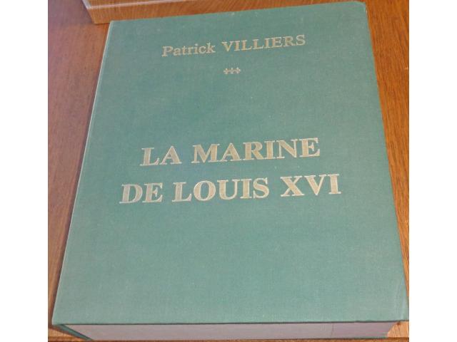 La marine de Louis XVI Livre + coffret de plans