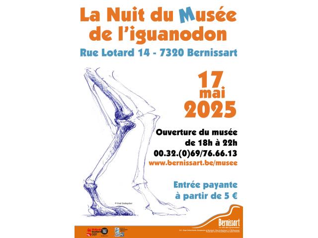 LA NUIT DU MUSEE DE L'IGUANODON