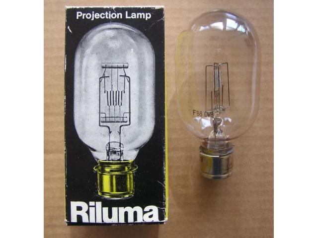 Lampe de projection Riluma 220V/500W p. collection - Ampoule halogène