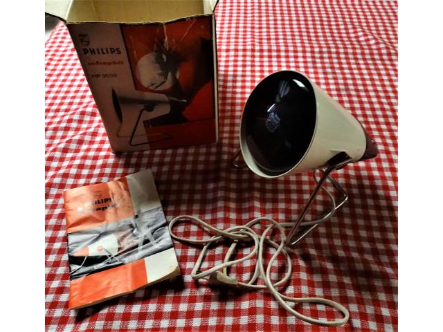 Photo lampe IR / UV vintage,   infrarouge image 1/3