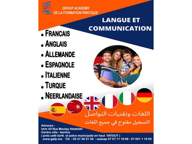 Langue  et  Communication  Kenitra