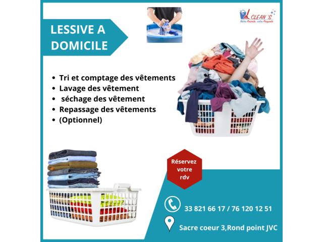 LAVAGE À DOMICILE : FINIES LES CORVÉES DE LESSIVE