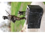 Annonce LE CHASSEUR ET SON CHIEN EN BRONZE SIGNE