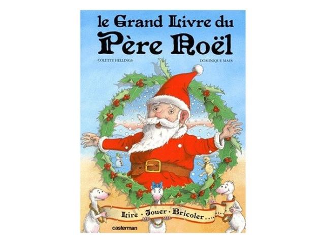 Photo Le Grand Livre du Père Noël - livre d'activités jeunesse image 1/6