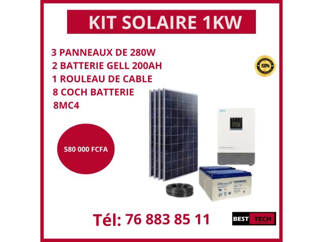 LE KIT DE 1000W DISPONIBLE