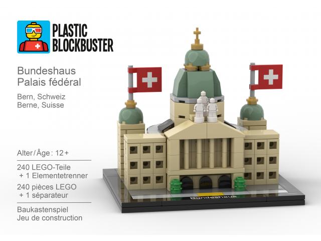 Photo LEGO Bundeshaus - Palais fédéral - Bern Schweiz - Suisse image 1/6