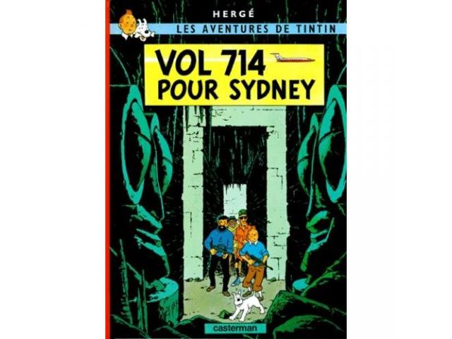 les aventures de tintin  T.22 ; VOL 714 pour sydney
