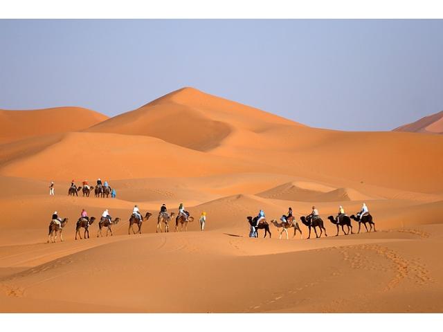 les grandes dunes marocaine