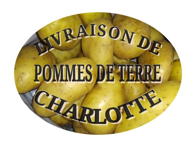 Livraison de pommes de terre Charlotte.