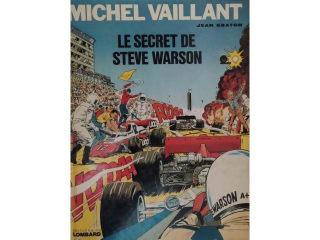 Photo Livre de bande dessinée Michel Vaillant le secret de Steve Warson à louer. image 1/1