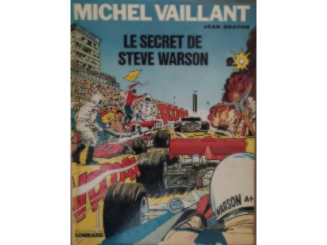 Livre de bande dessinée Michel Vaillant le secret de Steve Warson à louer.