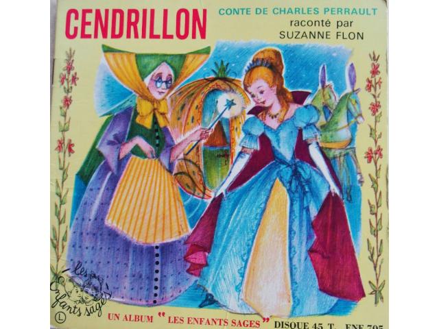 Photo Livre disque vinyl CENDRILLON image 1/6