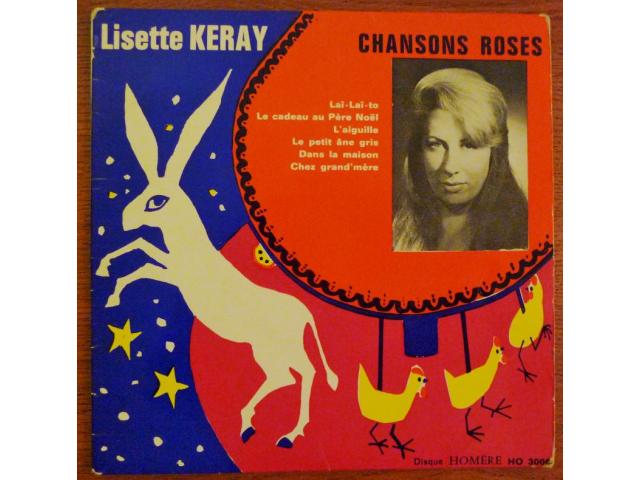Photo Livre disque vinyl CHANSONS ROSES image 1/6