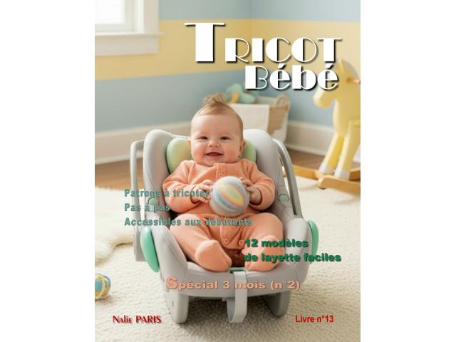 Livre n°13 tricot bébé 12 modèles layette faciles à tricoter