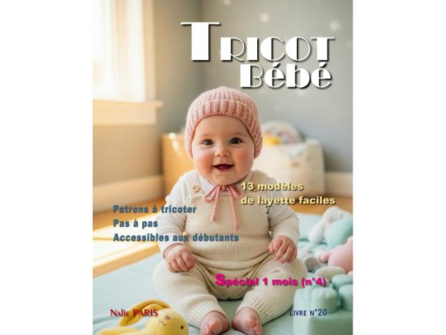Livre n°20 tricot bébé 13 modèles layette faciles à tricoter