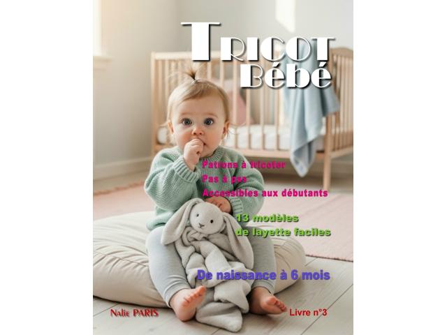 Livre n°3 tricot bébé 13 modèles faciles à tricoter