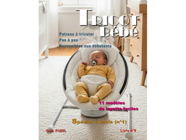 Livre n°9 tricot bébé 11 modèles layette faciles à tricoter