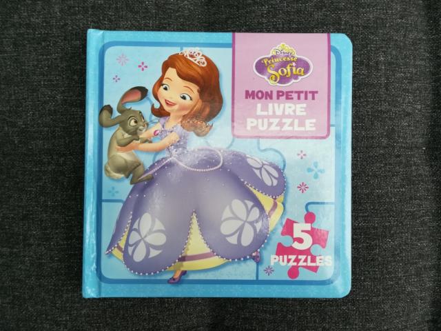 Livre Puzzle « Princesse Sofia » Disney