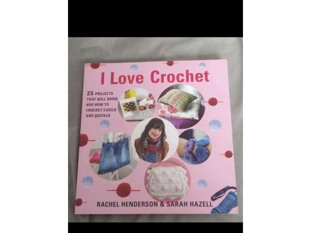 Livre "I love crochet" neuf