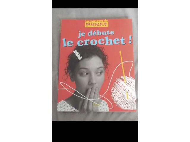 Livre "Je débute le crochet" neuf