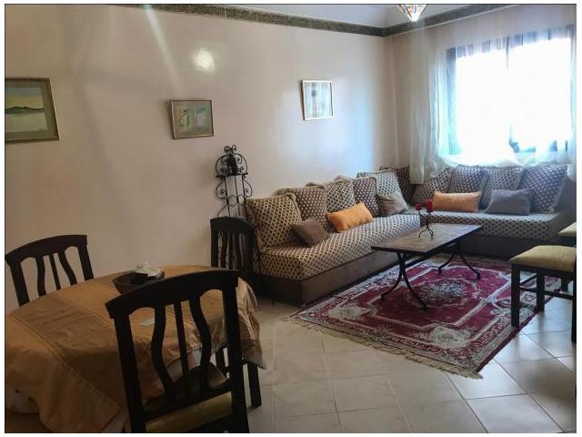 location appartement étage deux chambres salon ROUTE DE CASA