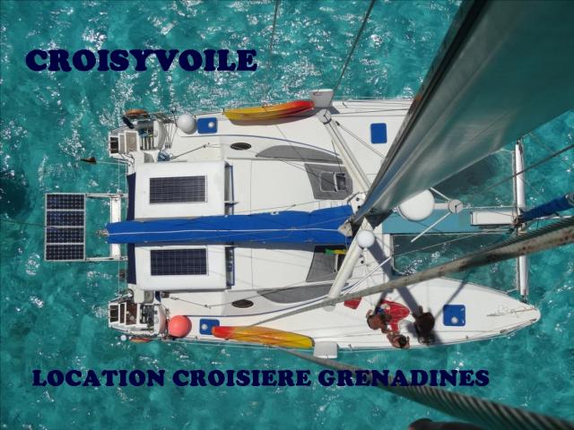 Photo location catamaran  skipper cuisiniere antilles grenadines image 1/5