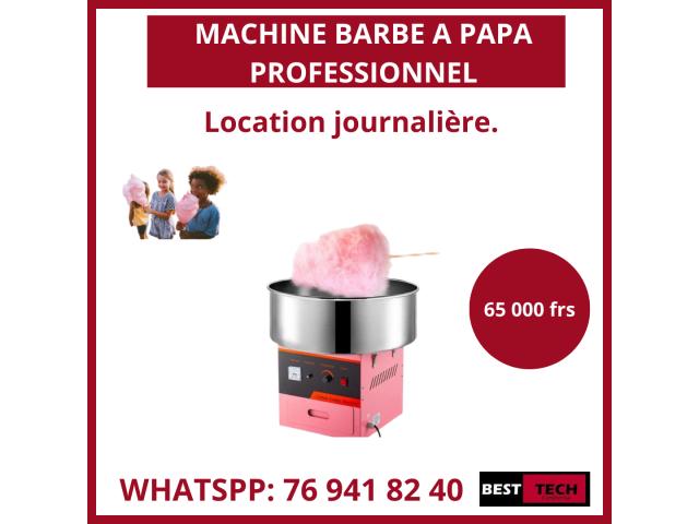 LOCATION DE MACHINES À POP-CORN ET BARBE À PAPA