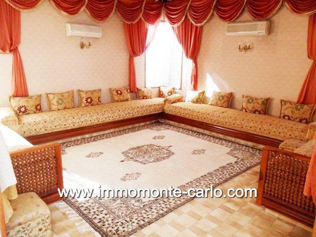 Location d’une villa bien ensoleillée à Souissi à Rabat
