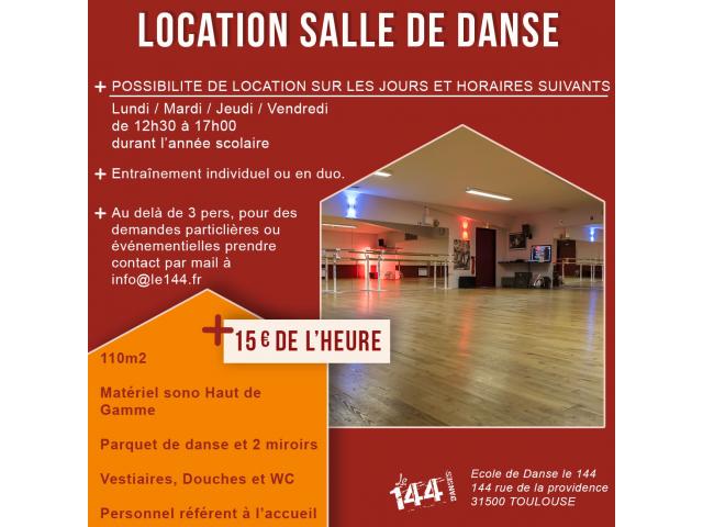 Location Salle de Danse