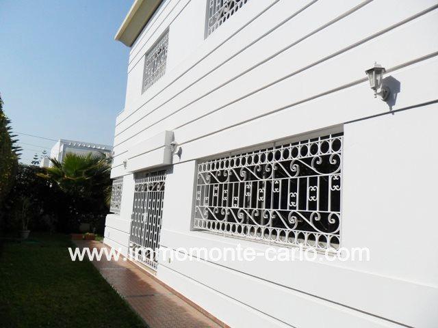 Location villa avec  chauffage central à Hay Riad