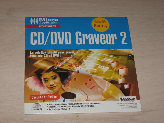 Photo logiciel cd/dvd graveur 2 compatible blu-ray image 1/2