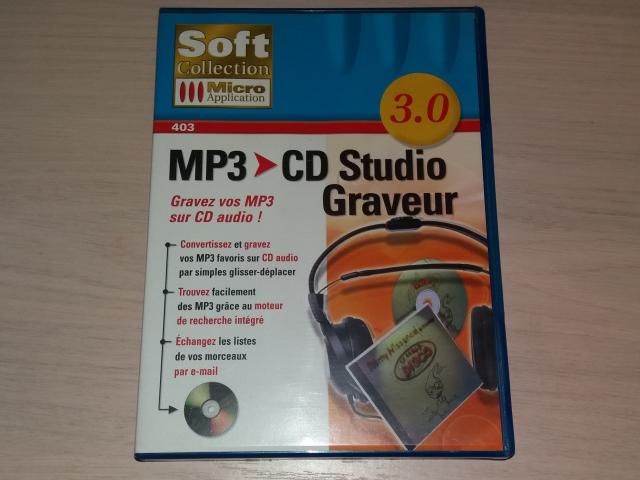Logiciel mp3 cd studio graveur micro application