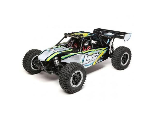 Photo Losi Desert Buggy XL-E 1/5 RTR 4WD Electric Buggy (Black) W/2.4GHz Radio & AVC image 1/1