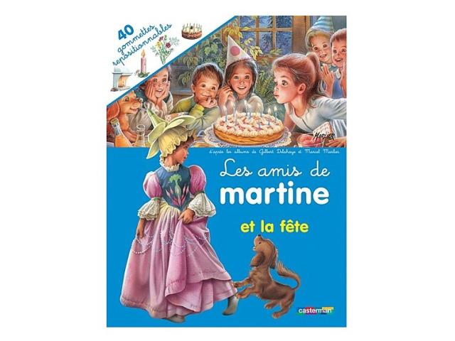 Lot 5 x Les amis de Martine (+ 200 gommettes !) + cadeau